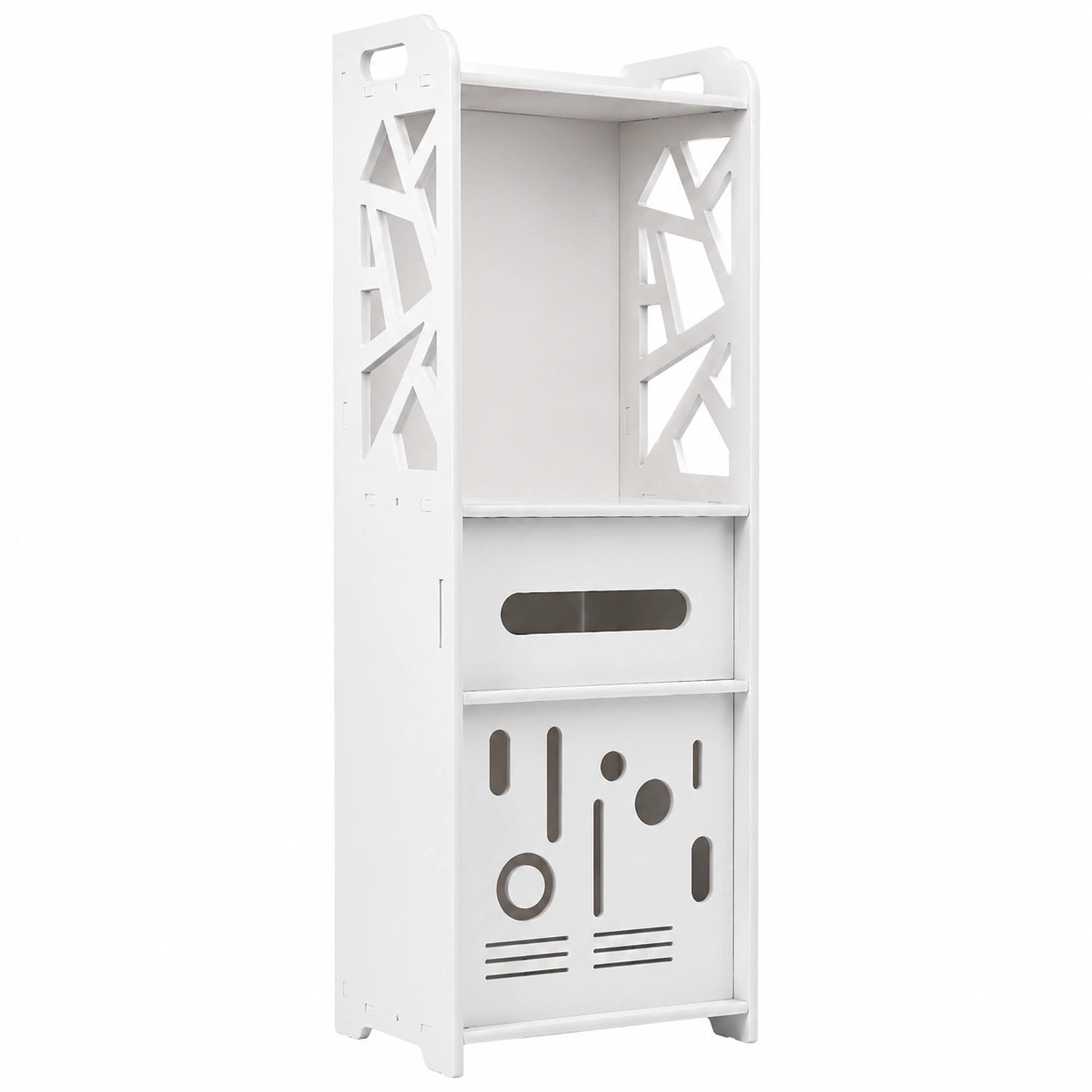 Armoire de salle de bain avec étagères pour petits espaces