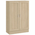 Étagère en bois avec rangements à portes et compartiments