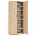 Armoire fonctionnelle avec compartiments multiples et portes