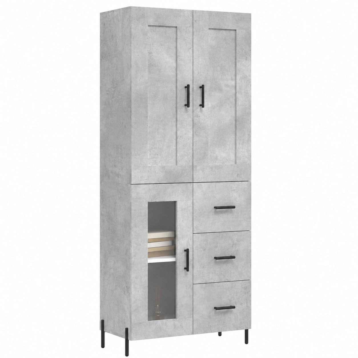 Armoire de Rangement Haute Polyvalente pour Intérieur