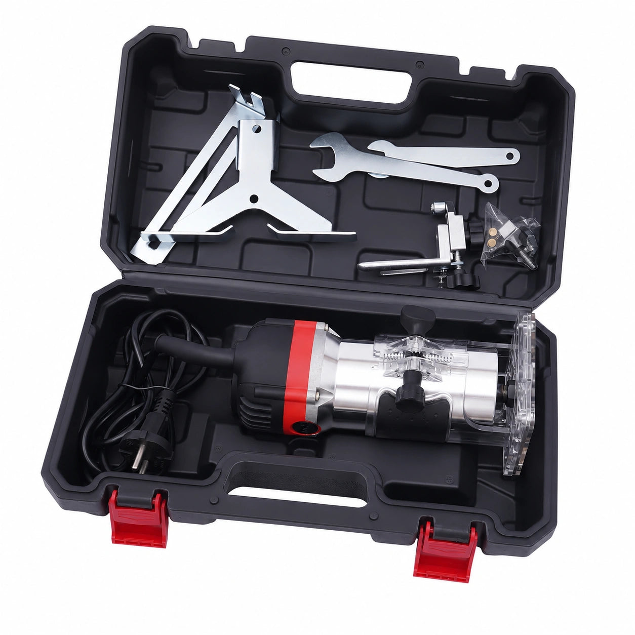 Fraise Électrique Multifonction pour Travail du Bois - 800 W - 30 000 tr/min