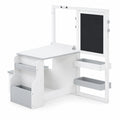 Table à dessin enfant avec tableau double face et rangement