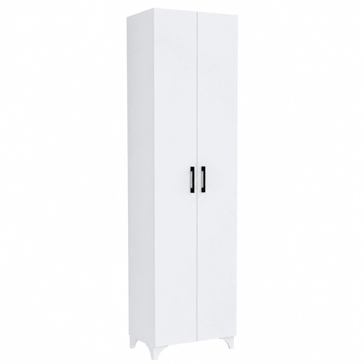 Armoire de Rangement Élégante avec Étagères et Portes