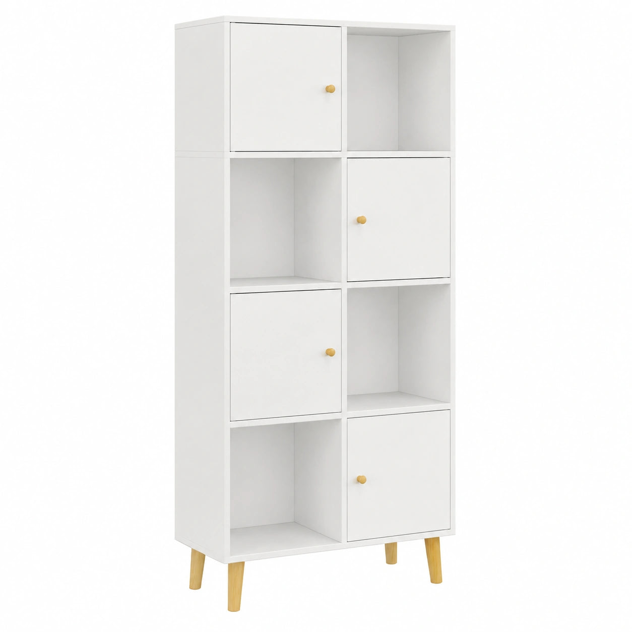 Grande Étagère Moderne avec Compartiments et Portes